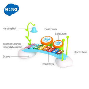 اسباب بازی نوزادی بلز آموزشی هولی تويز Hola Toys مدل 909 _اسباب بازی نوزادی